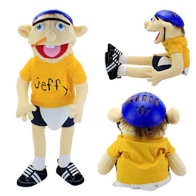 Jeffy Puppet Doll Plush Toy Fabric Polyester Cotton Non Woven Handmade Kids Gift • $39.65