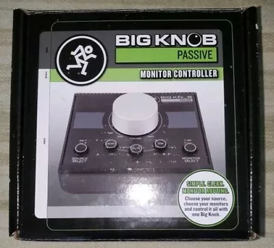 Mackie Big Knob Passive 2x2 Studio Mixing Monitor Controller • $66