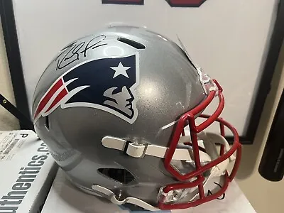 $275 • Buy Randy Moss Signed New England Patriots Full Size Riddell  Replica Helmet BECKETT