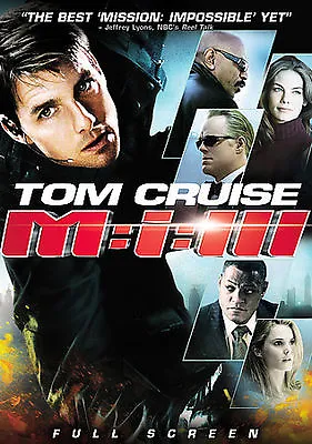 MISSION IMPOSSIBLE 3 - M:I: III - Tom Cruise DVD Widescreen  NEW & SEALED • $6.49