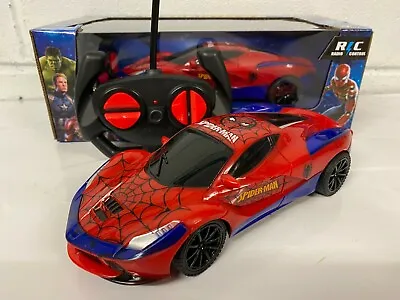 Spiderman Radio Remote Control Rc Car Fast Speed Boxed Uk Stock  • £14.95