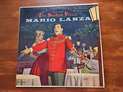 Mario Lanza The Student Prince RI LP NM Vinyl Songs From Soundtrack Beloved • $10