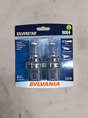 Sylvania Silverstar 9004 Pair Set High Performance Headlight Bulbs NEW • $17.95