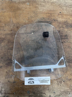 $99.99 • Buy 14” Windvest Windshield For Harley Davidson Dyna FXR Sportster 