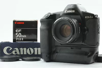 [Near Mint] Canon EOS-1n W/ EF 50mm F/1.8 & PDB E1 & CB E1 From Japan • £203.71