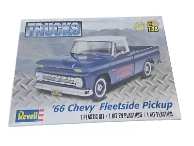 Revell 1966 Chevy Fleetside Pickup 1/25 Scale Plastic Model Car Kit 85-7225 NEW • $29.99