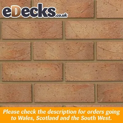 400 Per Pack Ibstock Granger Gold Buff Facing Brick 65mm Wall Extension • £420.99