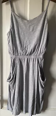 GAP Grey Summer Strappy Dress Size M • £0.99