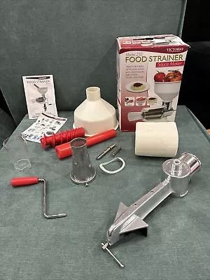 Victorio Food Strainer Model 250 - Used - Includes All Pieces - With Box • $45