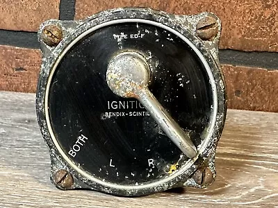 Vintage Wwii Us Aircraft Bendix Scintilla Ed-f Ignition Switch Military • $110