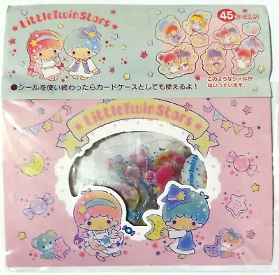 Pack Of 45 (approx.) *Little Twin Stars* Kawaii Japanese Stickers • £3