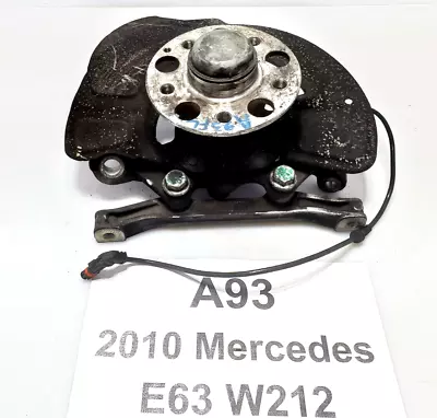 ✅ 10-13 OEM Mercedes W212 E63 AMG Front Left Driver Wheel Hub Knuckle Spindle • $172