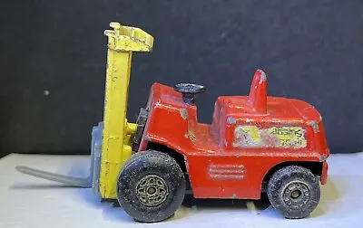 1972 Matchbox Lesney Fork Lift Truck Superfast Red #15 Lansing Bagnali • $3