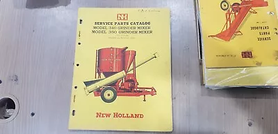 New Holland Model 350 & 380 Grinder Mixer Service Parts  Catalogue • $19.99