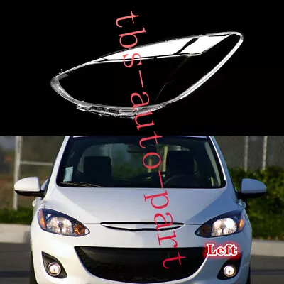 Left Side Headlight Lens Cover+Sealant Glue For Mazda 2 2011-2014  • $60.71