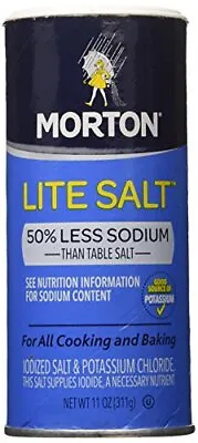 Mortons Salt Lite 11 Oz 3-Pack • $22.05