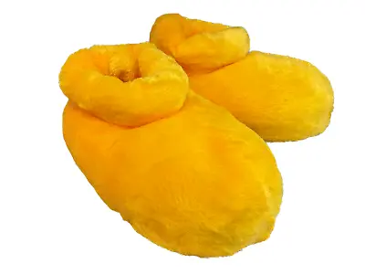 Disney Parks Medium Mickey Mouse Yellow Slippers Costume Med • $59.95