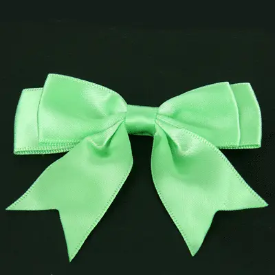 BowsSatin Ribbon Large Double With Tails  3 Inch Wide 50 Colours To Choose • £2.95