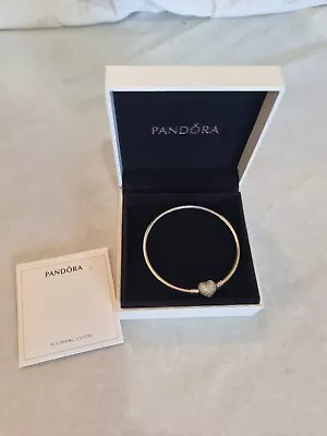 BNIB Pandora Heart Bangle/bracelet • $70
