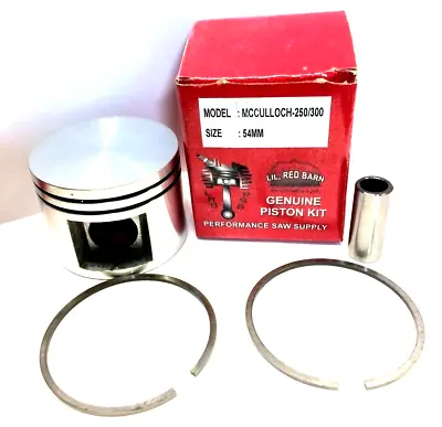 Piston Kit Fits Mcculloch Super 250 300chain Saw Replaces Part # 53941a New • $32.95