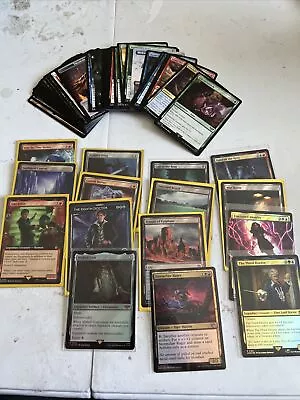 Magic The Gathering Doctor Who And LOTR Lot. 20-30 Cards. All Foils Sleeved! • $1.25