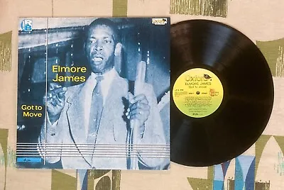 Elmore James LP Got To Move 1952-1963 Blues M-/M- • $20
