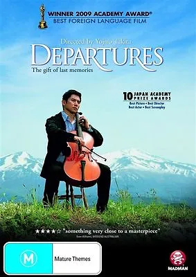 Departures - Yojiro Takita - New & Sealed Region 4 Dvd - Free Local Post • $9.57