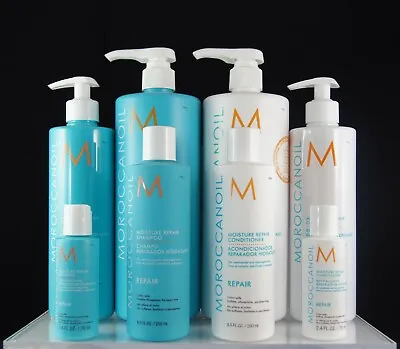 Moroccanoil Moisture Repair Shampoo & Conditioner ( 2.4 - 33.8 Oz ) Combo Set • $244.99