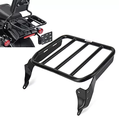 Motorcycle Sissy Bar Rear Luggage Rack For Harley Softail Fat Boy Breakout 2018+ • $99.99