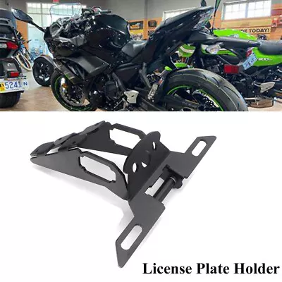 Aluminum Black Tail Tidy Fender Eliminator Set For Kawasaki NINJA 650 Z650 17-19 • £15.29