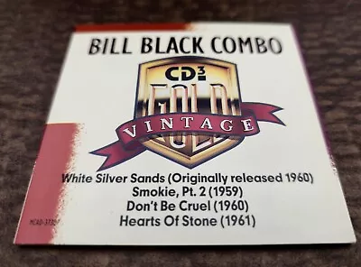 Bill Black Combo Vintage Gold CD3 Mini 3 Inch CD Disc • $9