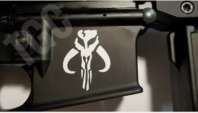 (3) Mythosaur VINYL DECAL AR Airsoft MSR Lower Magwell Sticker 5.56 Mag Skins • $4.69