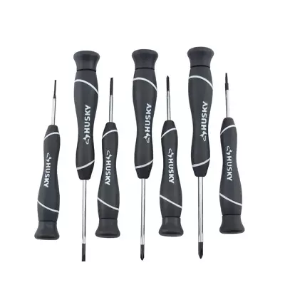 Precision Screwdriver Set (7-piece) | Jewelry Electronics Husky Micro Flat • $13.92