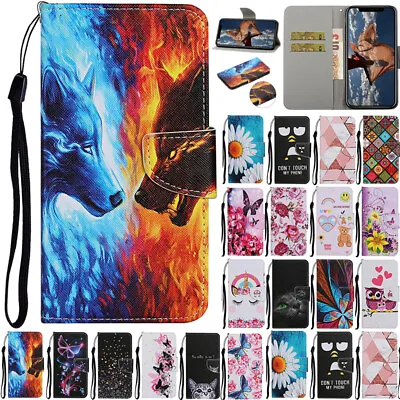 $14.89 • Buy For Samsung A21S A52 A51 A13 Patterned Magnetic Leather Wallet Stand Case Cover