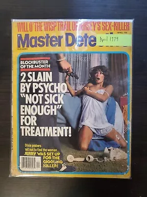 Master Detective Magazine April 1979 True Crime Pulp • $27.99