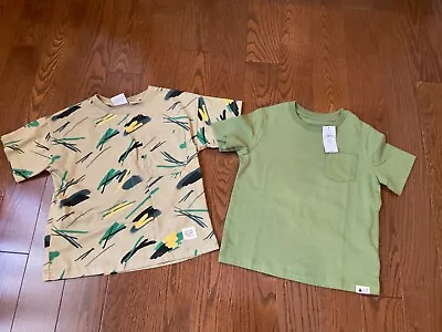 Gap Kids  Zara - Lot Of 2 Tee Shirts Short Sleeve New  - 3 Years Toddler -new • $14.99