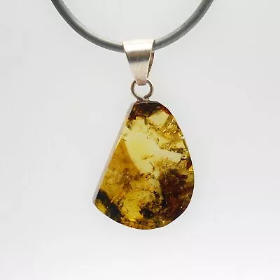 Mexican Amber Slice Pendant Extra Small • $18