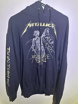 Metallica And Justice For All Hoodie • $25