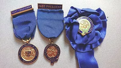£72 • Buy RARE: Conservative & Unionist Party 1940s Enamel Badge - Past President + 2 More