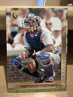1996 Topps Gallery The Masters Baseball Mike Piazza Dodgers Mets Card #166 • $2.20