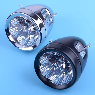 7LED Vintage Bicycle Bike Electric Scooter Light Headlight Front Retro Head Lamp • $28.82