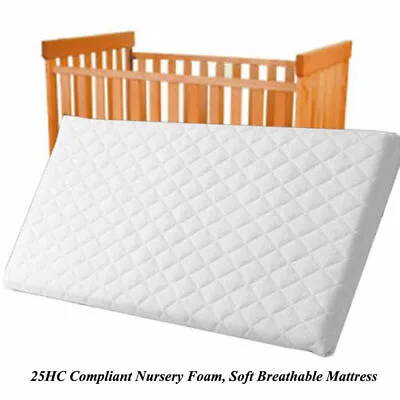 Travel Cot Mattress 95 X 65 New Extra Thick For Grace Redkite And Mama & Papa  • £19.99