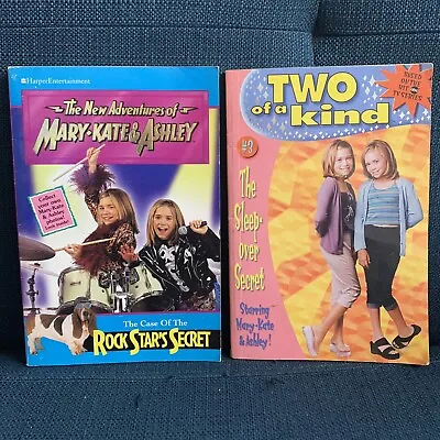 Mary Kate And Ashley Two Of A Kind New Adventures Set Of 2 • $7