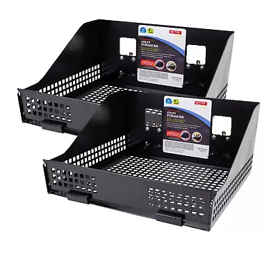 2Pk Heavy Duty Metal E-Track Bin For E-Track System Enclosed Trailer Basket • $69.99