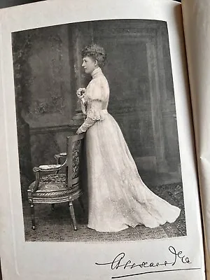 Queen Alexandra's Christmas Gift Book - 1908 - Hardback Real & Printed Photo's. • £18.50