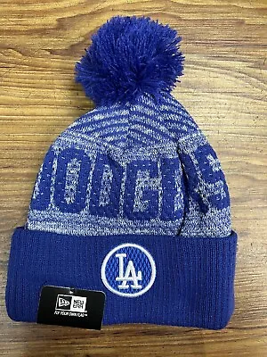 MLB Los Angeles Dodgers Beanie 2023 Cuffed Fleece Lined KNIT POMPOM 🇲🇽🇲🇽 • $22.99