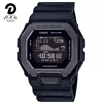 CASIO G-Shock G-Lide GBX-100NS-1JF Moon Tide Data Black Men's Watch • £155.92