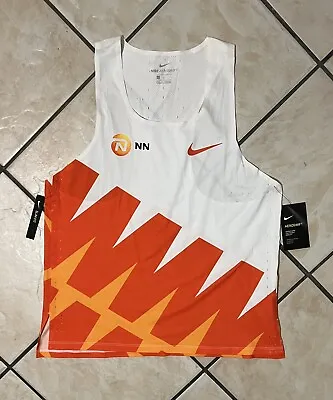 Nike Elite 'Eliud Kipchoge' 2020 London Marathon CW1253-101 Mens Running Singlet • $324.72