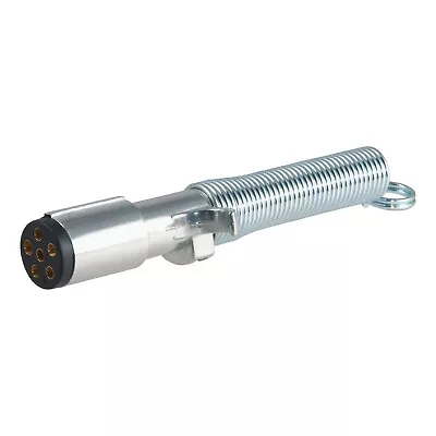 CURT 58082 6-Way Round Connector Plug With Spring (Trailer Side) • $8.95