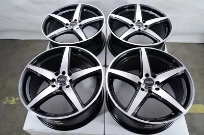 Kudo Racing Sengen 16x7 4x100 4x108 Black Wheels Rims Miata Cooper Corolla Jetta • $654